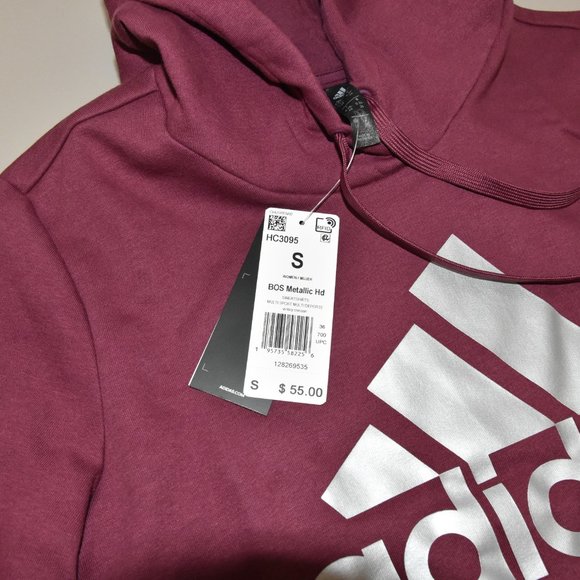 NEW Women's Adidas Hoodie Size Small - Picture 3 of 5